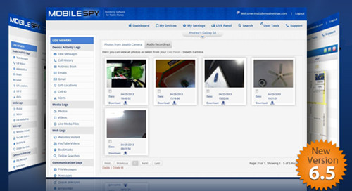 mspy control panel