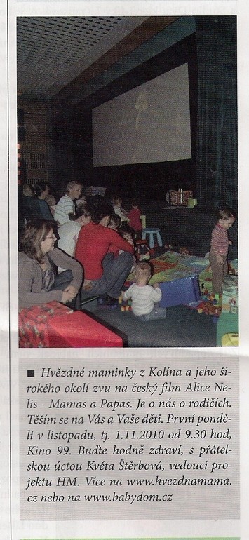 Hvězdná máma v Kolíně